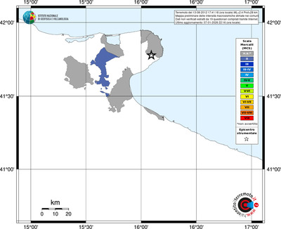 Mappa MCS - territori comuni