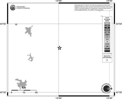Mappa EMS - territori località