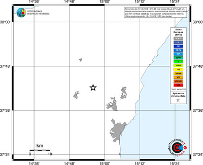 Mappa EMS - territori località