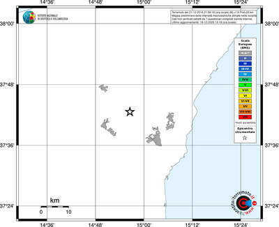 Mappa EMS - territori località