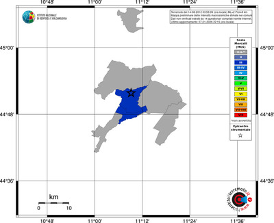 Mappa MCS - territori comuni