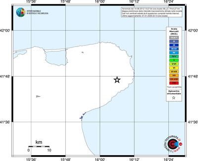 Mappa MCS - territori località