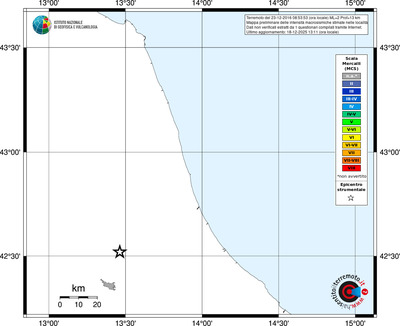 Mappa MCS - territori località