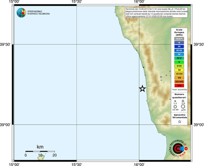Mappa EMS - località