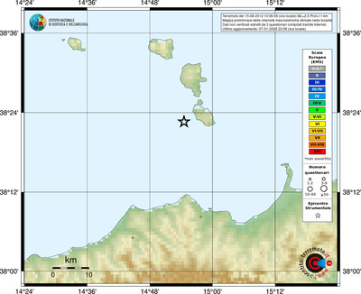 Mappa EMS - località
