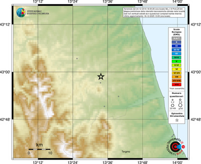 Mappa EMS - località