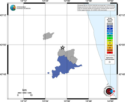 Mappa MCS - territori comuni