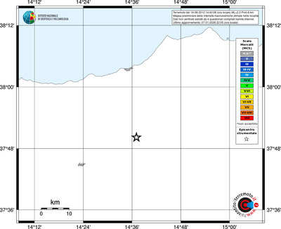 Mappa MCS - territori località