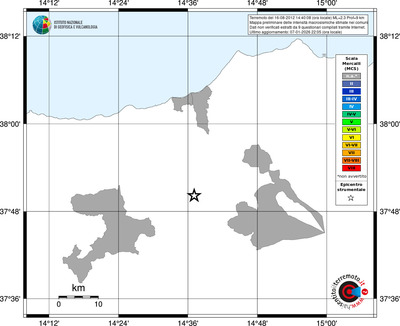 Mappa MCS - territori comuni