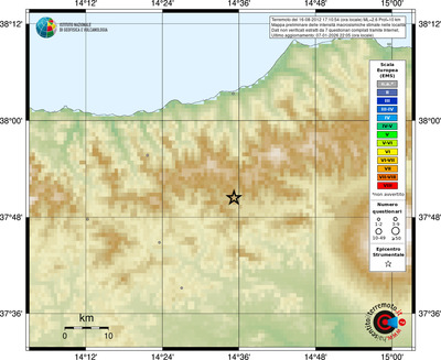Mappa EMS - località