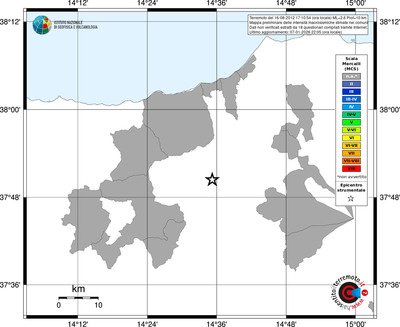 Mappa MCS - territori comuni