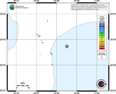 Mappa EMS - territori località