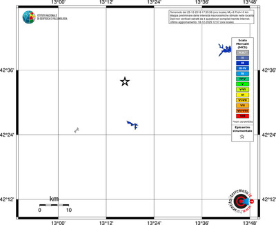 Mappa MCS - territori località