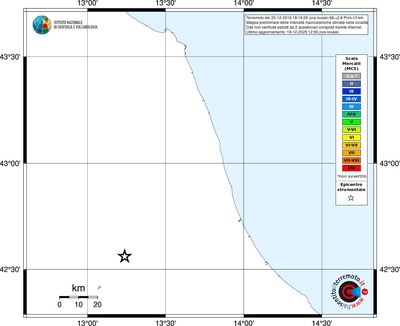 Mappa MCS - territori località