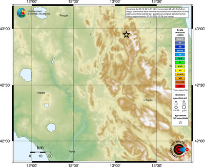 Mappa MCS - località