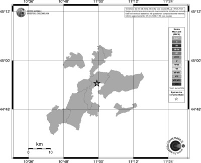 Mappa MCS - territori comuni
