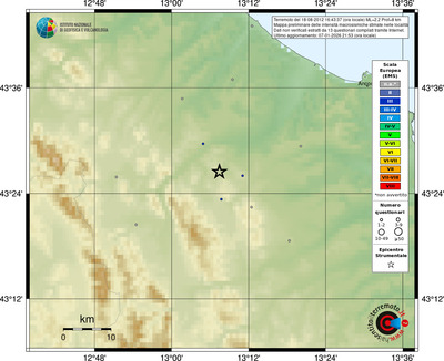 Mappa EMS - località