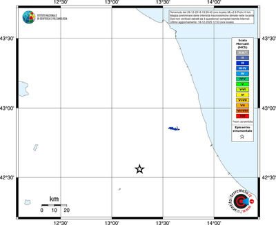 Mappa MCS - territori località
