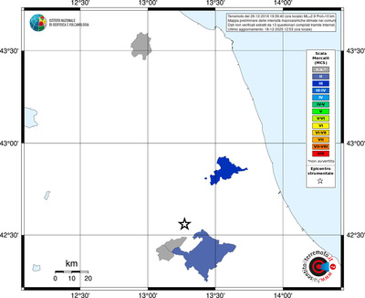 Mappa MCS - territori comuni
