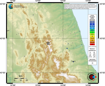 Mappa EMS - località