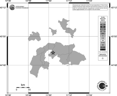 Mappa MCS - territori comuni