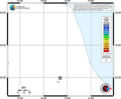 Mappa EMS - territori località