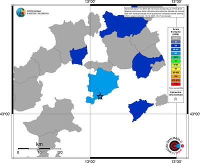 Mappa EMS - territori comuni