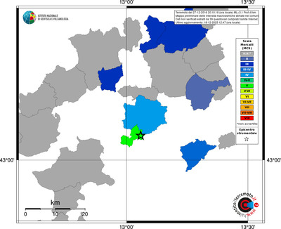 Mappa MCS - territori comuni