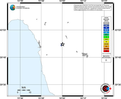 Mappa MCS - territori località