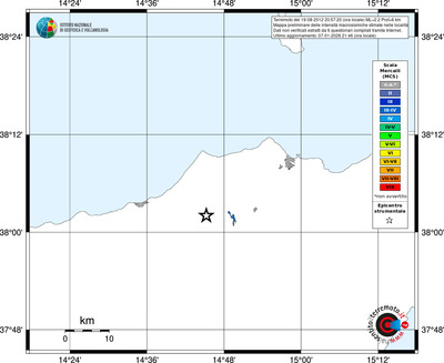 Mappa MCS - territori località