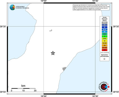 Mappa MCS - territori località