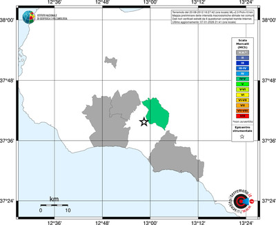 Mappa MCS - territori comuni
