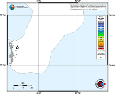 Mappa EMS - territori località