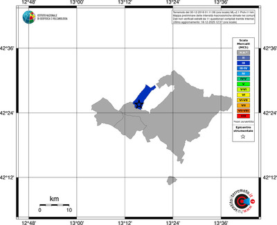 Mappa MCS - territori comuni