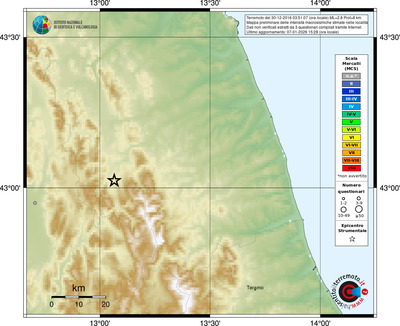 Mappa MCS - località