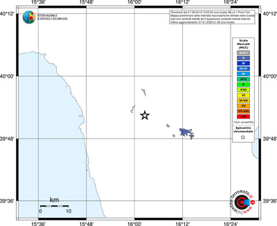Mappa MCS - territori località