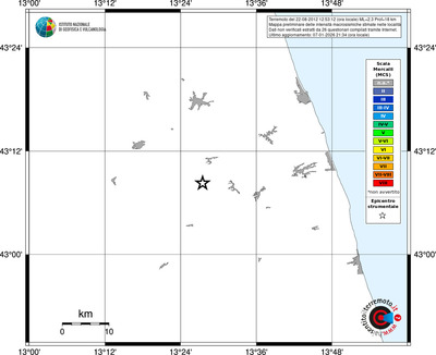 Mappa MCS - territori località