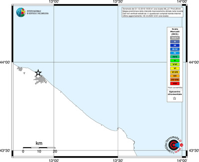 Mappa MCS - territori località