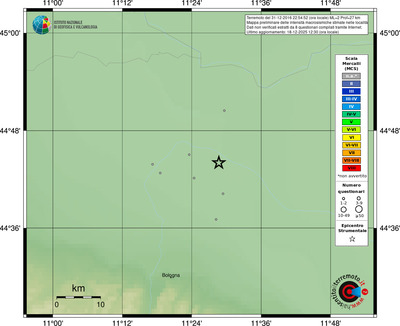 Mappa MCS - località