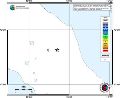 Mappa MCS - territori località