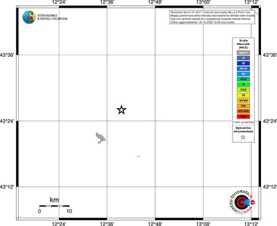 Mappa MCS - territori località