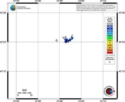 Mappa MCS - territori località