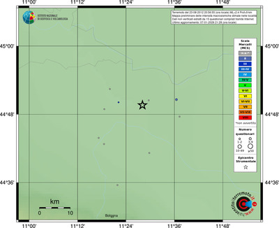 Mappa MCS - località