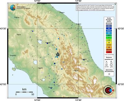 Mappa EMS - località