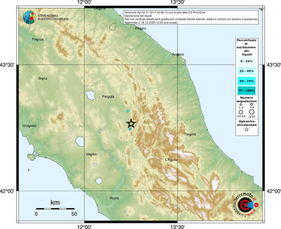 Mappa comuni con almeno 3 questionari
