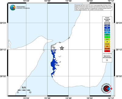 Mappa EMS - territori località