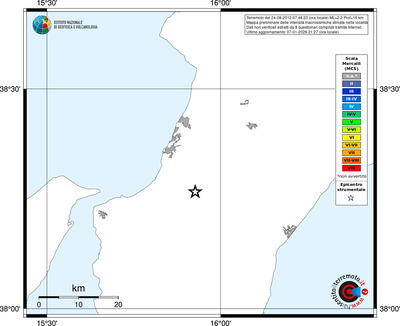 Mappa MCS - territori località