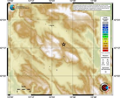 Mappa EMS - località