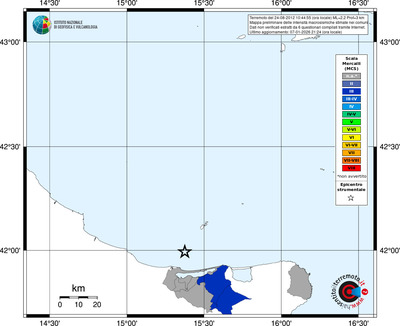 Mappa MCS - territori comuni