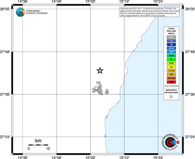 Mappa MCS - territori località